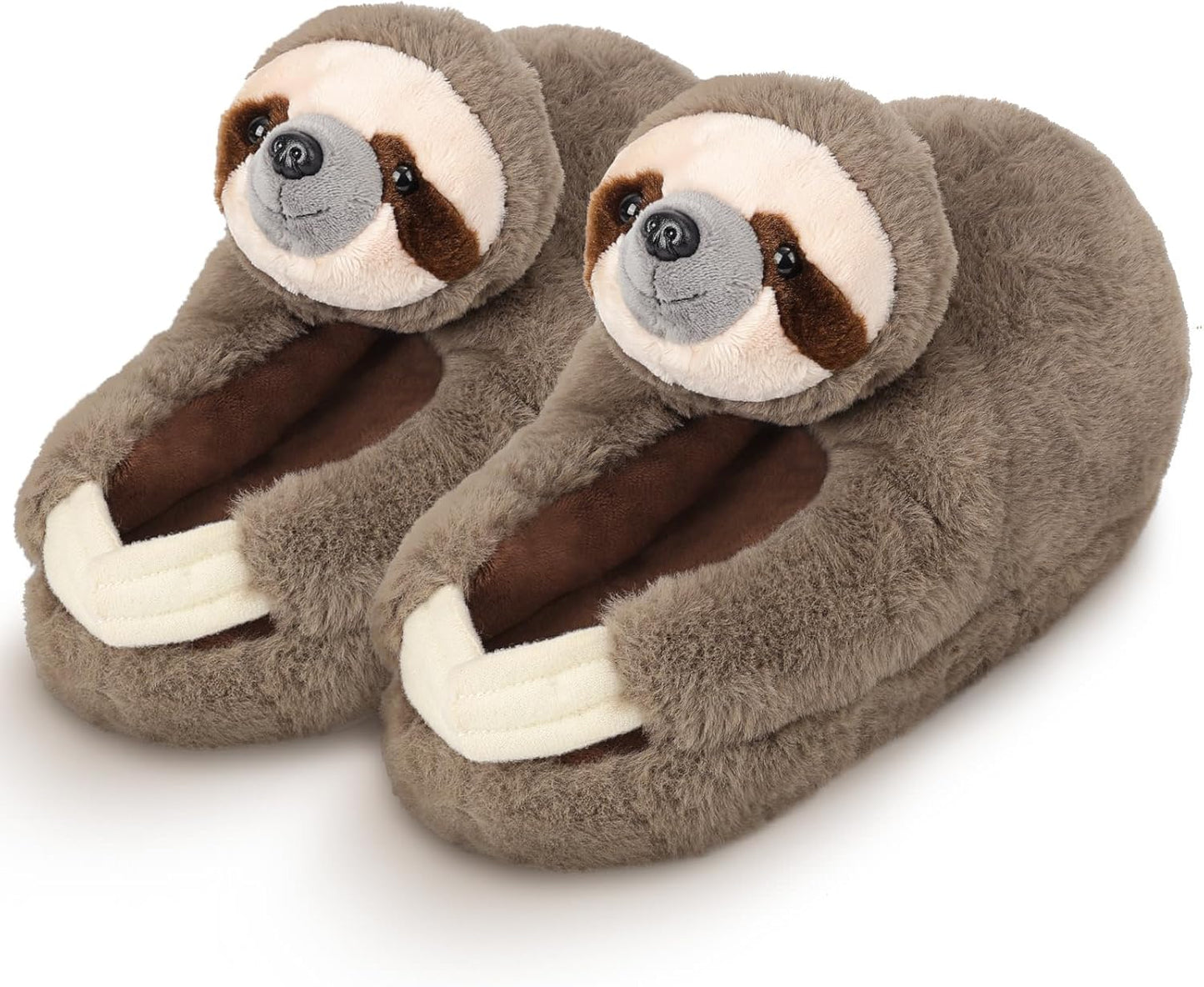 Animal Cute Slippers for Girls,Cat Slippers for Kids,Fuzzy Indoor House Slippers for Boys,Funny Birthday Cat Gifts for Cat Lovers