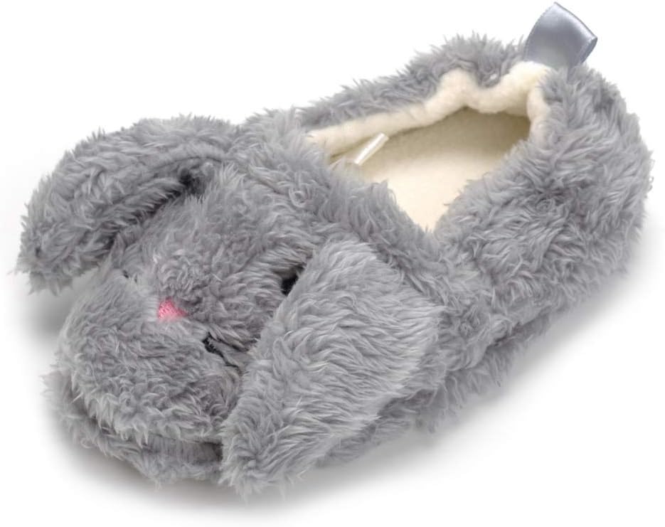 Baby Girl's Premium Soft Plush Slippers Cartoon Warm Winter House Shoes