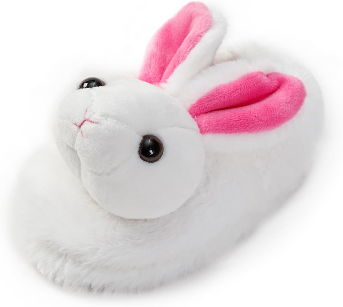 Baby Girl's Premium Soft Plush Slippers Cartoon Warm Winter House Shoes