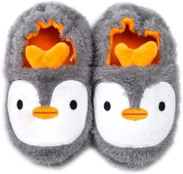 Baby Girl's Premium Soft Plush Slippers Cartoon Warm Winter House Shoes