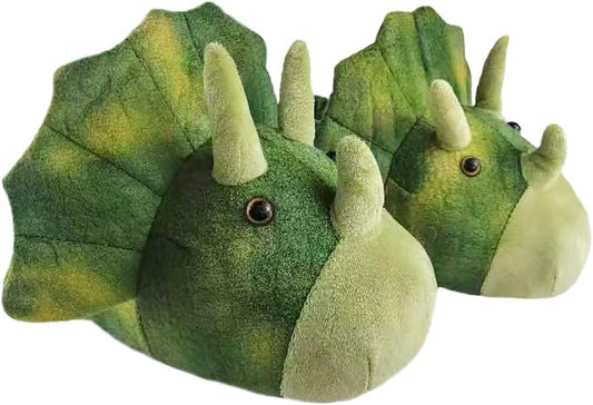 Adult warm hippo slippers, tiger, dinosaur, elephant, bee cotton slippers, animal slipper