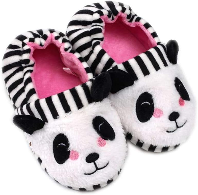 Baby Girl's Premium Soft Plush Slippers Cartoon Warm Winter House Shoes